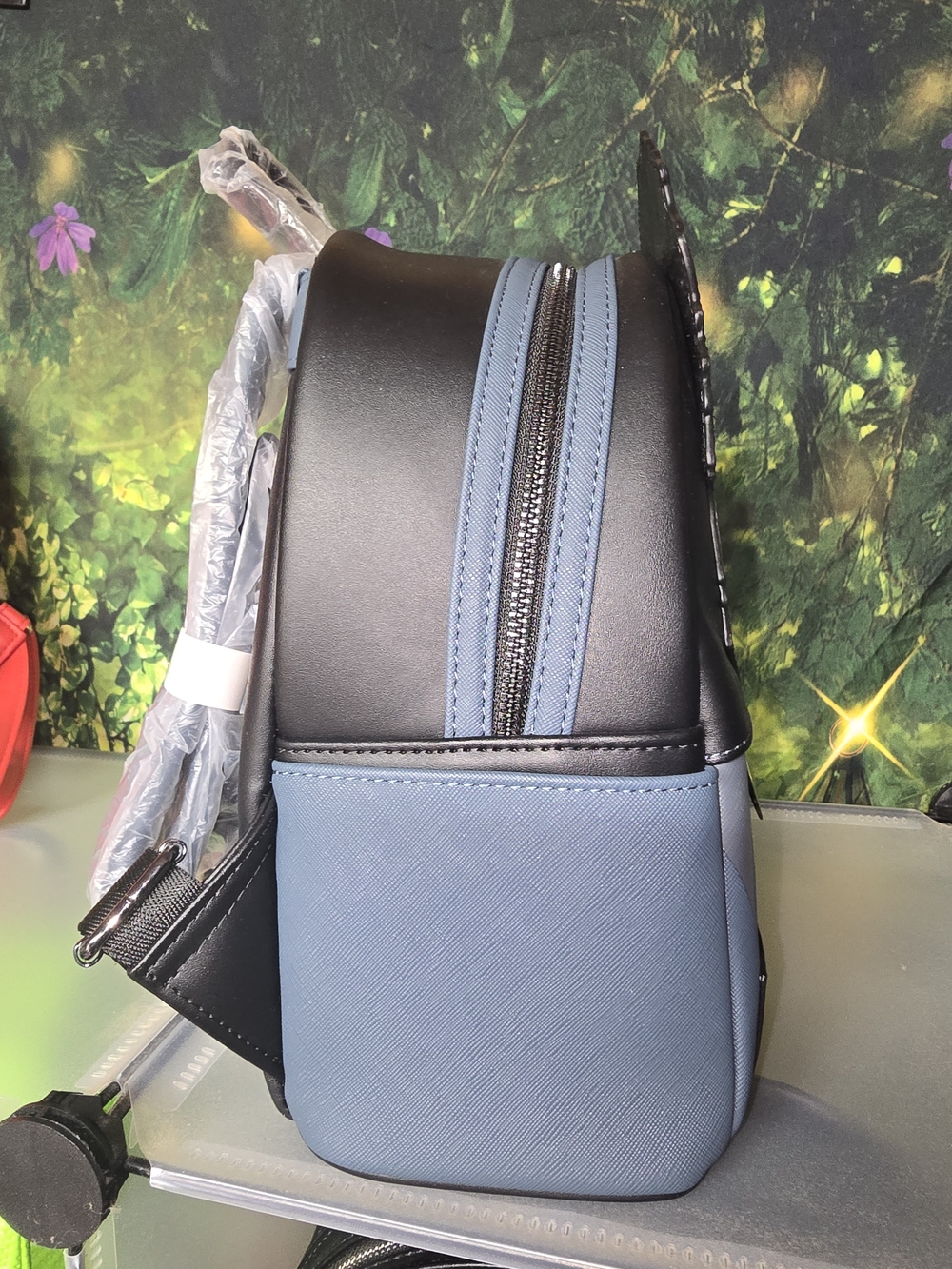 Loungefly Halloween Michael Myers Blue Mini Backpack - Picture 6 of 7